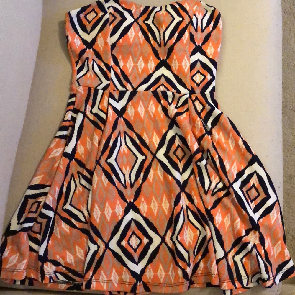 Strapless dress